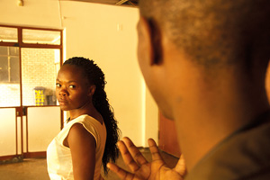 Die Frau verlässt ihren Mann